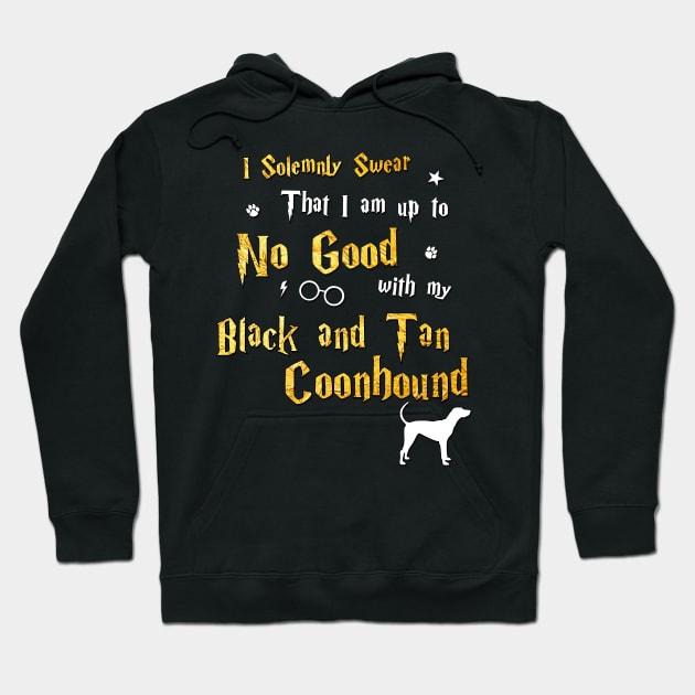 Black and Tan Coonhound Hoodie by dogfather